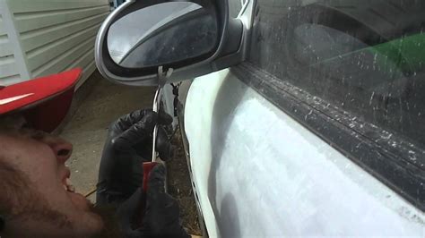 How To Remove Side Mirror Glass