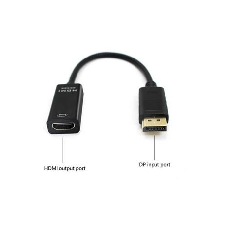 Convertidor Displayport Macho A Hdmi Hembra K D Hz Off