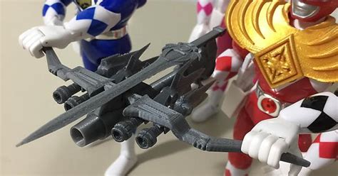 3d Printed Weapons For Original Power Ranger Toys Album On Imgur