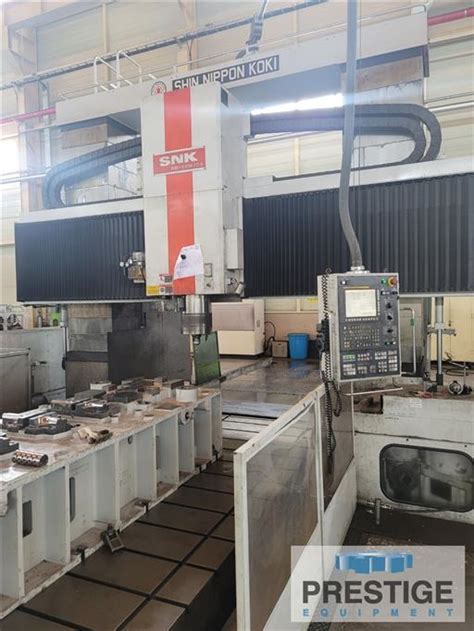 Snk Rb Vm Double Column Vertical Machining Center Mills Bridge