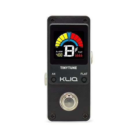 Amazon KLIQ TinyTune Tuner Pedal For Guitar And Bass Mini