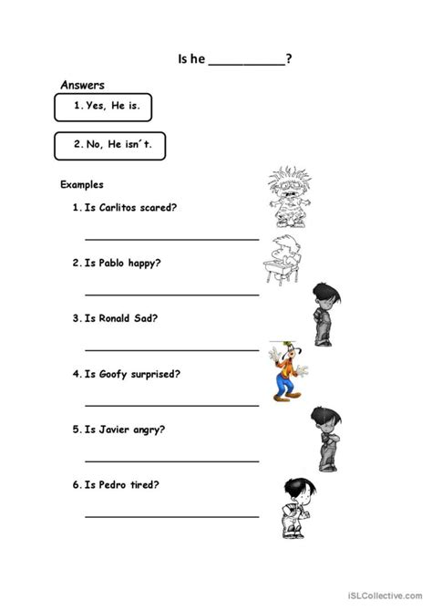 ESL Worksheet Pronouns I You He English ESL 47 OFF