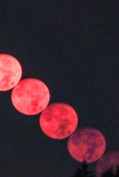 Como Sacado Del Apocalipsis En California La Luna Se Torna Rojo Sangre