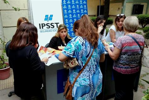 El Stand Informativo Del Ipsst Visita Reparticiones Provinciales