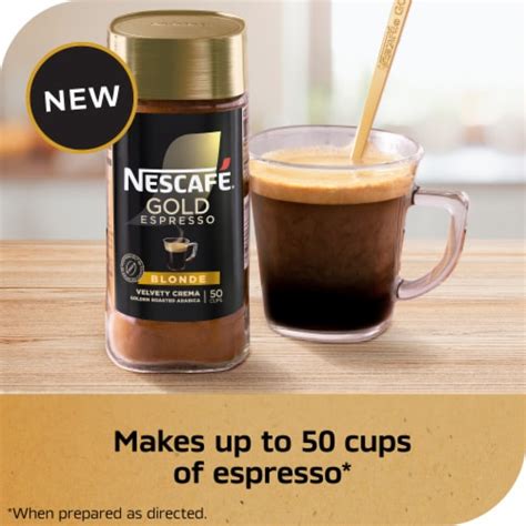 Nescaf Gold Espresso Blonde Instant Coffee Oz Fred Meyer