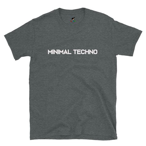 Minimal Techno Techno Shirt Mens T Shirt Electronic Etsy