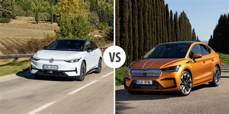 Volkswagen Id Vs Skoda Enyaq Coup Iv Autovergleich Autogott De