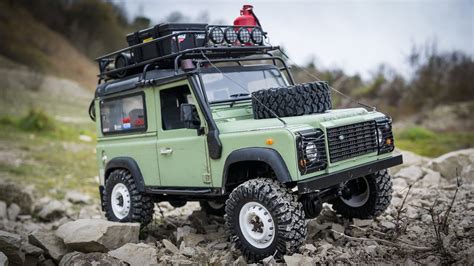 Scale 4x4 Off Road Defender D90 Rc4wd Gelande Ii Land Rover Youtube