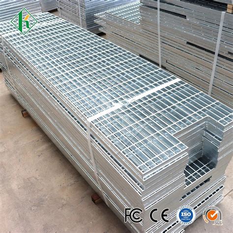 Kaiheng Plain Plate Steel Grating Manufacturing Customized Perforated