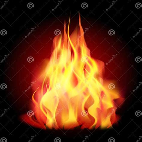 Fire Flames Stock Vector Illustration Of Hell Burn 58479390