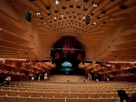 The inside of the Sydney Opera concert hall - MyConfinedSpace