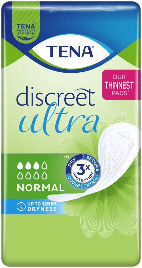 Serviette TENA Discreet Ultra Normal Serviette Pour Fuites Urinaires