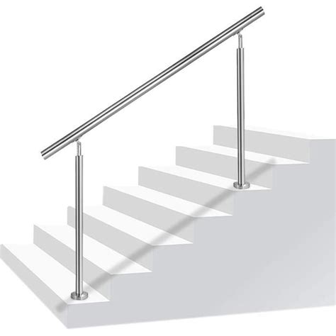 Naizy Rampe D Escalier En Acier Inoxydable Main Courante Balustrade