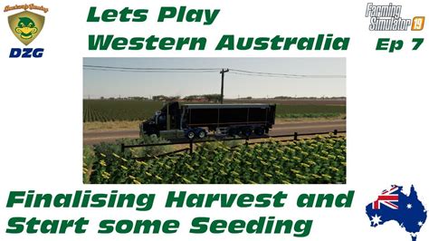 Fs19 Lets Play Western Australia Finishing Harvest And Start