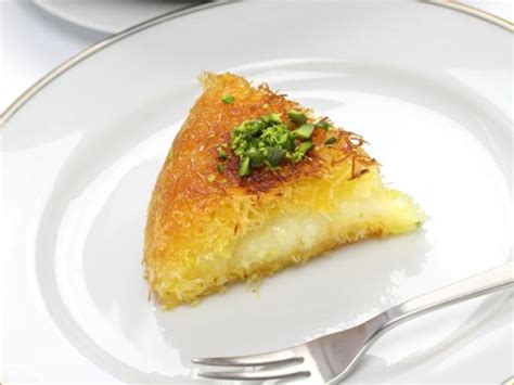 Osmalieh Kunafa With Cream Recipe Lebanese Recipes