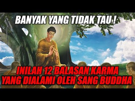 INILAH 12 BALASAN HUTANG KARMA BUDDHA GAUTAMA DALAM KEHIDUPAN