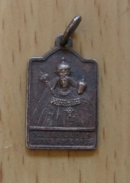 Ancienne M Daille Religieuse Notre Dame Des Dunes Dunkerque Metal