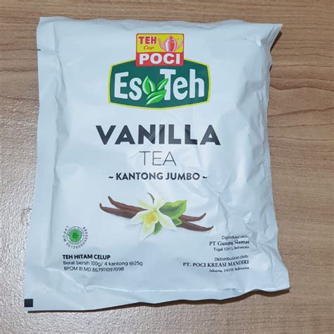 Jual Teh Celup Rasa Vanilla Jumbo Teh Poci Shopee Indonesia