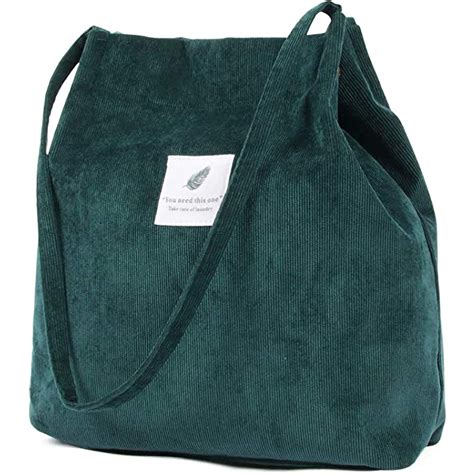 Sac bandoulière velours côtelé Sac Tendance