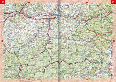 Österreich Straßen Atlas 1 200 000 Freytag And Berndt Von Buch