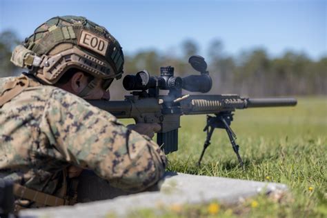 U S Marines On Twitter Marines Fire M110 Semi Automatic Sniper Systems During Mission