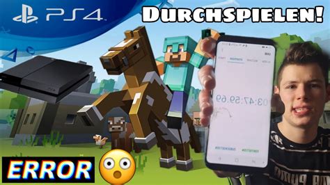 Wie Schnell Kann Man Minecraft Durchspielen Geht Schief Youtube