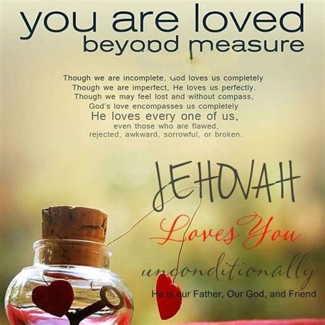 Jehovahs Love Is All We Need Bible Verses About Love Quotes About