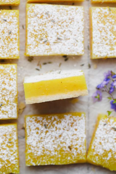 Lavender Lemon Bars Nora Cooks