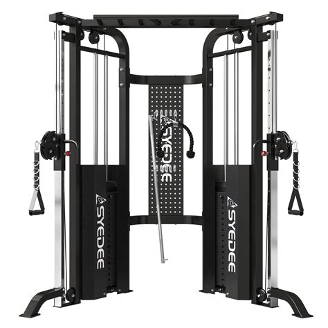 Syedee Functional Trainer Cable Machine, 2000LBS Cable Crossover