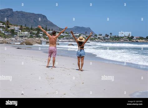 Clifton beach Cape Town South Africa, white sandy beach in Cape Town ...