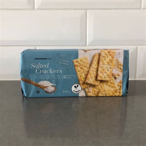 Woolworths Food Salted Crackers Review Abillion