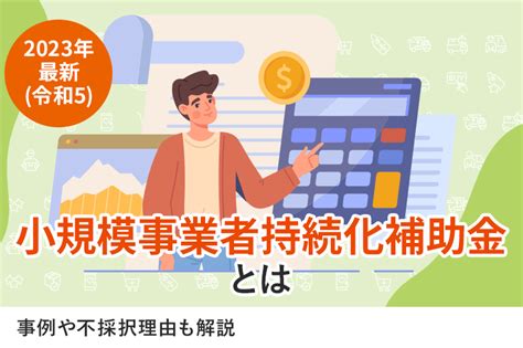 【2023年最新 令和5 】小規模事業者持続化補助金とは｜事例や不採択理由も解説 自社ネットショップの売上アップ・コンサル・制作なら｜株式会社これから