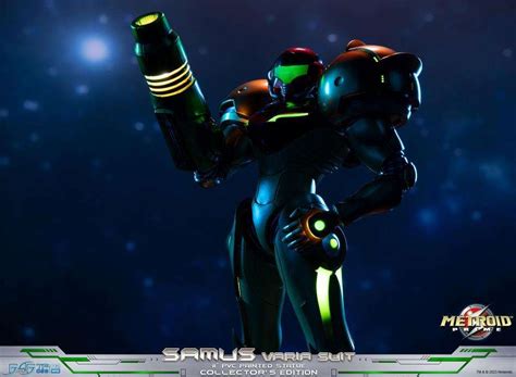 First Figures Metroid Prime Samus Varia Suit Led Collector S Editio