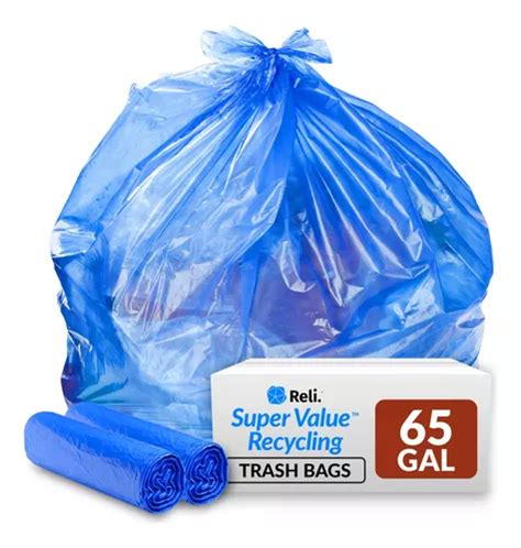 Trash Bags Reli Supervalue Gallon Recycling Count Mercadolibre