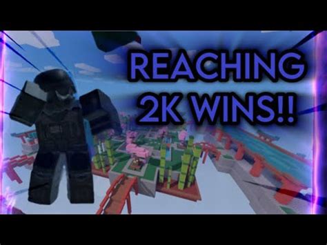 Reaching 2K Wins In Roblox Bedwars YouTube