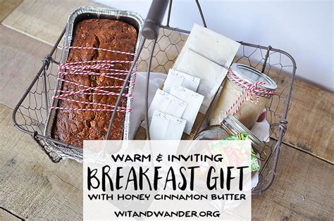 Warm Breakfast Basket T Idea Breakfast Basket T Baskets Honey