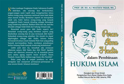 Peran Ilmu Hadis Dalam Pembinaan Hukum Islam Penerbit Maktabah Darus