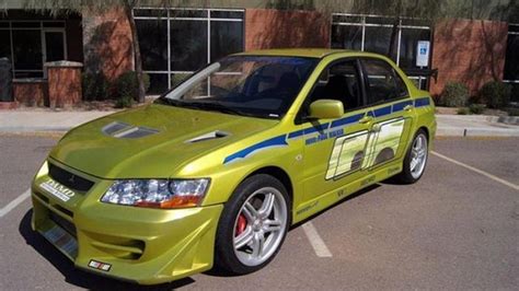 Paul Walker S Mitsubishi Evo From Fast Furious Available On Ebay