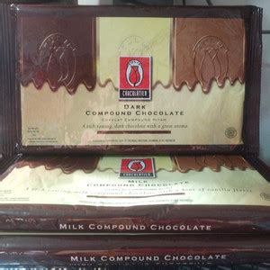 Jual Tulip Dark Compound Tulip Milk Compound Kg Dark Chocolate