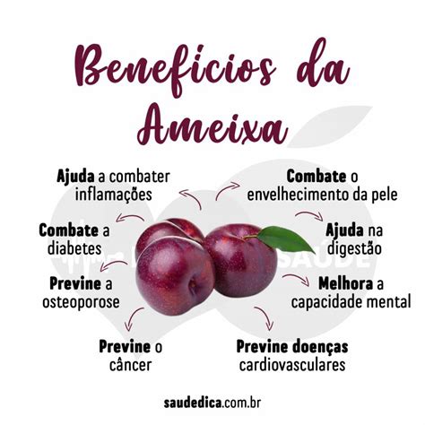 Ameixa Para que serve como usar valor nutricional benefícios e