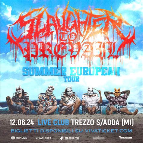 SLAUGHTER TO PREVAIL Una Data Al Live Club Di Trezzo SullAdda Il 12