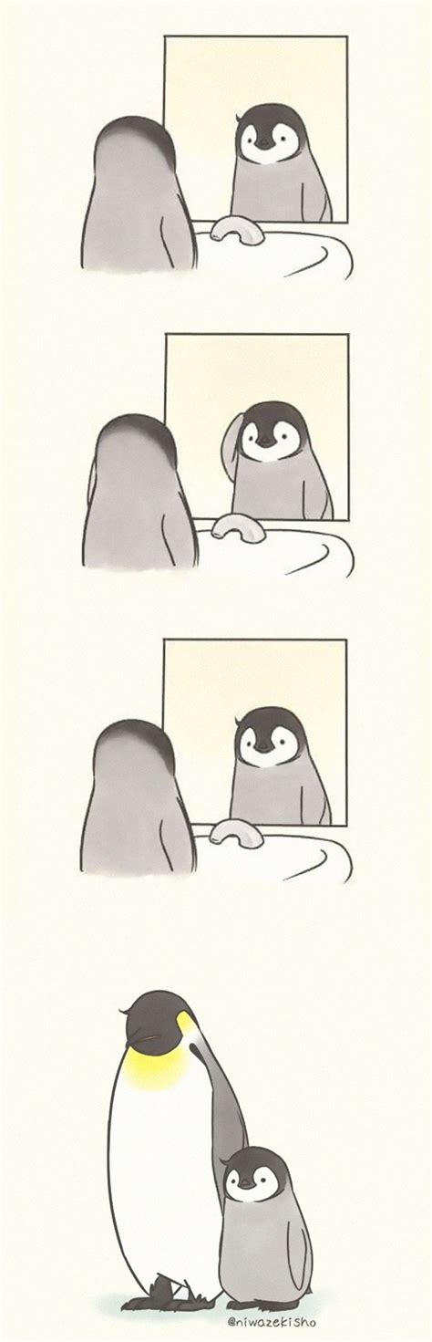 This Artist Draws Comics About A Little Penguin Who Fails At Basic Life ...