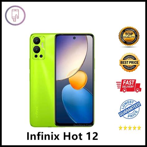 Infinix Hot 12 6GB RAM 128GB ROM L 6 82 Inch L 90Hz Rapid Refresh