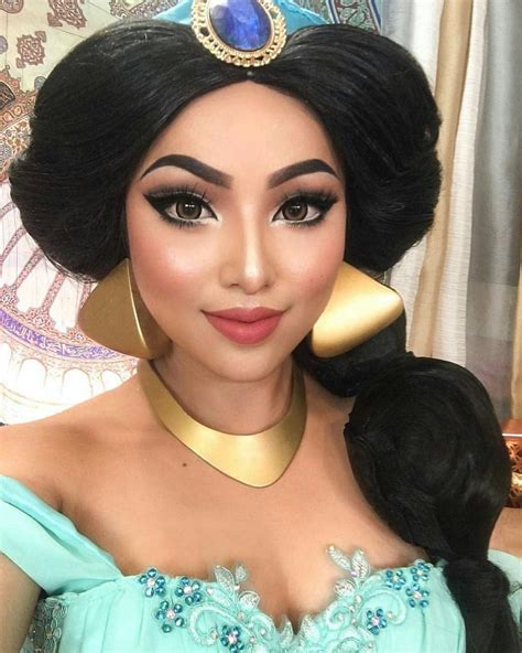 Pin On Maquillaje Disney Princess Makeup Princess Jasmine Makeup