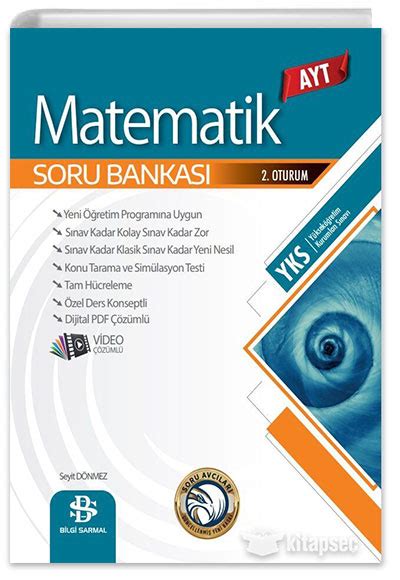 2025 AYT Matematik Soru Bankası Bilgi Sarmal Yayınları 9786258070187