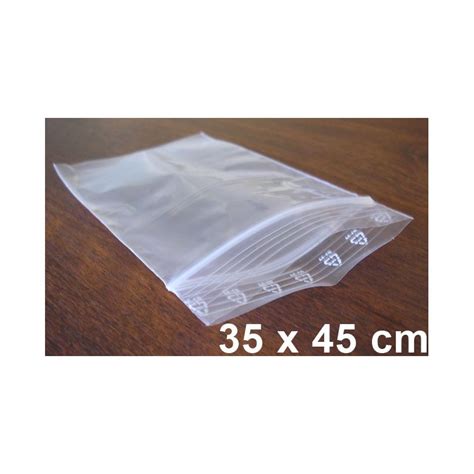 Sachets Plastiques Fermeture Zip X Mm Standard