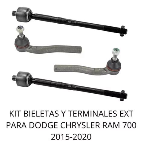 Kit Bieletas Y Terminales Ext Dodge Chrysler Ram Env O Gratis