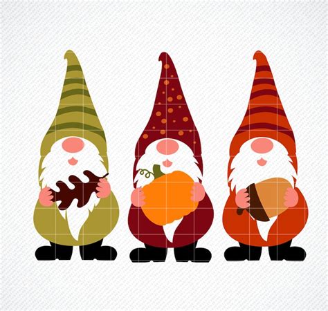 Fall Gnomes SVG Autumn Gnomes SVG Thanksgiving SVG Dxf Etsy