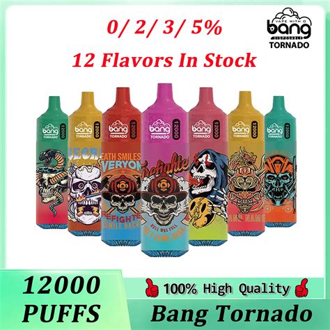 Original Bang Tornado 12000 Puffs Einweg Vape Stift 20 Ml Vorgefüllte