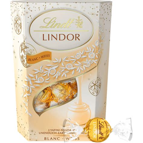 Buy Lindt Lindor Christmas White Chocolate Balls With Fondant 200g